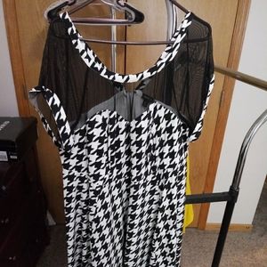 Houndstooth Dress